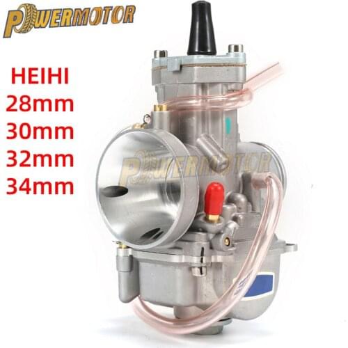Universal Motorcycle PWK Carburetor 28 30 32 34mm For Mikuni Carburetor With Power Jet Racing Parts Scooters 75-250cc