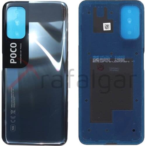 For Xiaomi POCO M3 Pro Battery Cover Back Panel Rear Housing Door Case Replace For Poco M3 Pro Battery Cover With Adhesive Tape