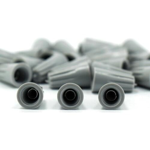 10/50/100pcs Electrical Screw Twist Connector Cap W/Spring Wire Connector P1 Insert Nut Rotating Terminals Wire Connection Kit