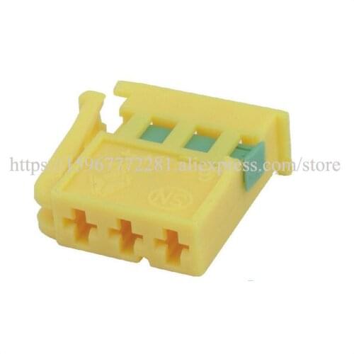 10SET car Male female wire 3 pin connector automotive Plugs socket Fuse box Wire harness Soft include 3 terminals ZM03A1-A4