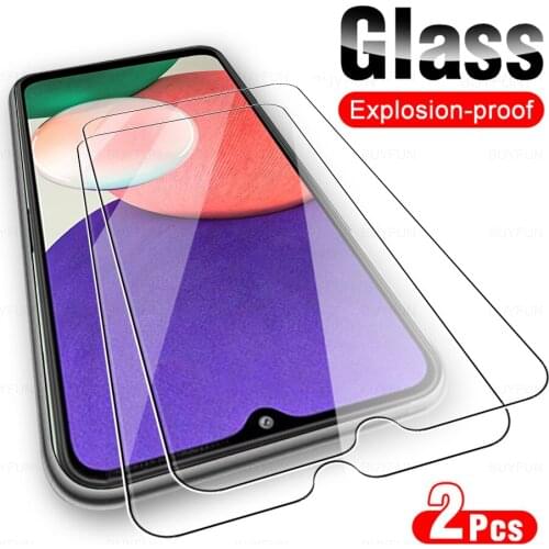 2Pcs Tempered Glass For Samsung Galaxy A22 5G Screen Protector For Samsung A22 A32 A52 A72 4G 5G A 22 22A Protective Film Cover
