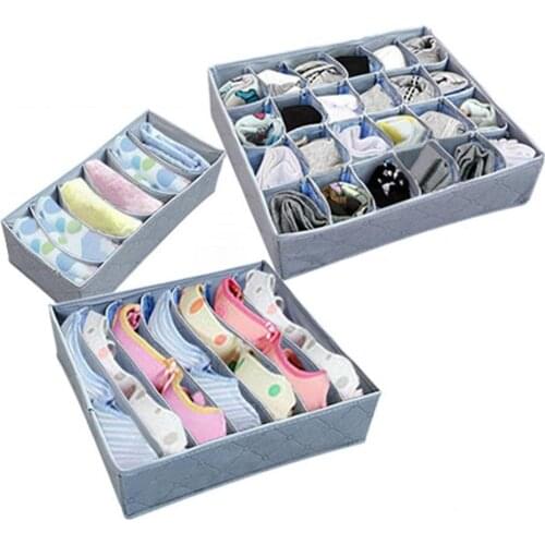 3pcs/set living room storage box Dust-proof moisture-proof shoes box Under Bed Shoes Arrangement Box Container Organizer Holder