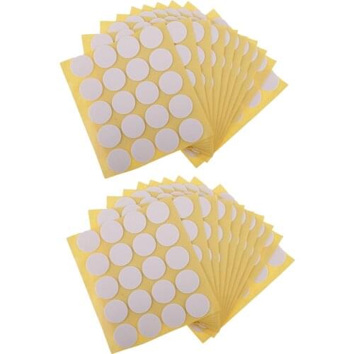400pcs Candle Wick Stickers Adhesive Dots for Candle Making 20mm