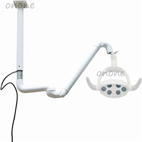 6LEDs Medical Lamp Sensor Oral Light Lamp Implant Surgery Lamp with Ceiling Mouthed Lamp Arm CE approval