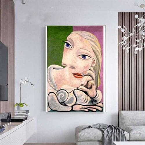New hot Diy 5d diamond painting abstract girl face complete rhinestone mosaic diamond embroidery retro home decor HR65479