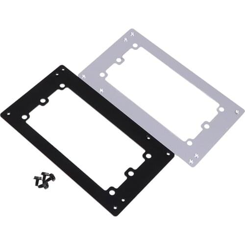 Black Silver ATX Large Power Supply to SFX Small Chassis Converter Baffle