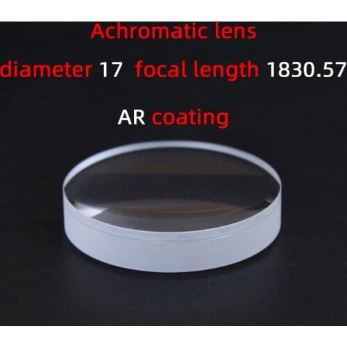 Diameter17 Focal length1830.57 achromatic lens factory custom telescope lens magnifier various sizes