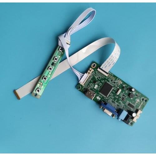 For N156BGA-EA3 display LCD DRIVER KIT VGA HDMI-compatible DIY 30Pin 1366×768 SCREEN 15.6" monitor EDP LED Controller board