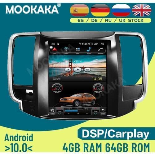 For Nissan Teana 08-12 Android 10.0 128G Car Multimedia Player GPS Navigation Auto Radio Stereo Head Unit Recorder Audio DSP