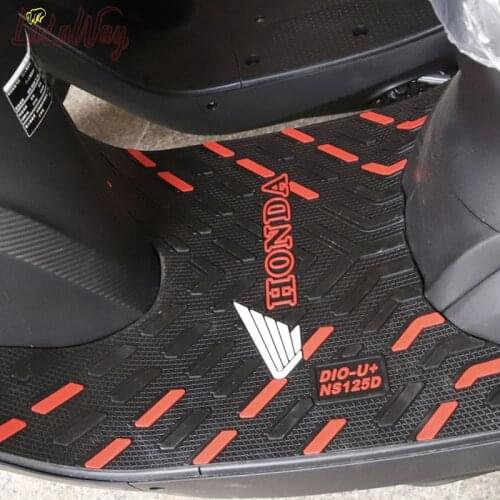Scooter Motorcycle Mats Pedal,For Honda Sundiro NS125D DioU+ SDH125T-35-38 Rubber Foot Skid Pad Floor Mat Carpet