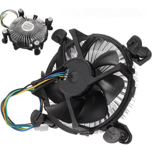 Computer CPU Fan Cooler Heatsink Original Aluminum Core E97379-001 2400RPM Fans Speed for Intel 1156/1155/1151/775