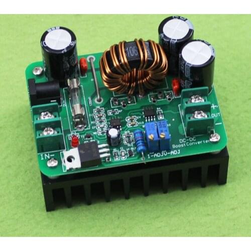 DC-DC 600w Boost Module Solar Powered Laptop Power 10-60v RISE 12-80v High Power C6a1 10A power board
