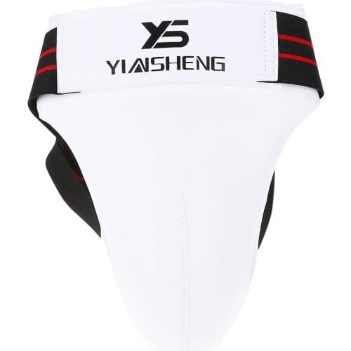 Men Taekwondo Groin Guard Boxing Karate Jockstrap Sanda Crotch Protector Made From High Quality PU Artificial Leather