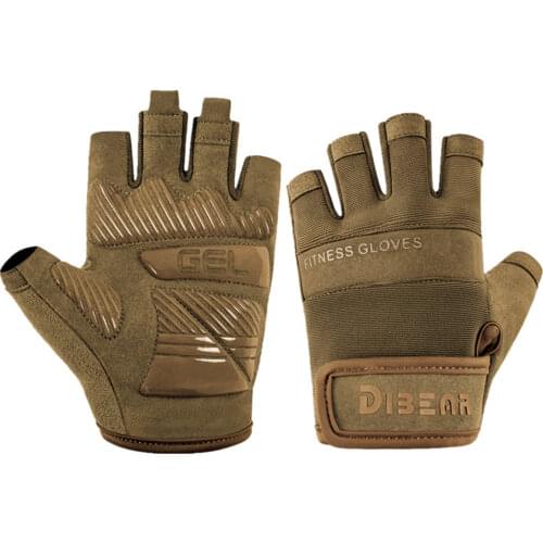 Sports Gym Gloves Weightlifting Dumbbell Bodybuilding Kettlebell Workout Training Anti-Slip Crossfit Fitness Ridding