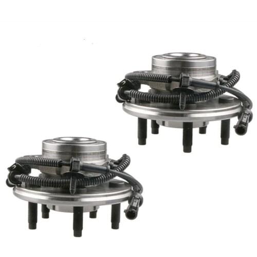 2PCS Front Complete Wheel Hub Bearing Assembly with ABS For Ford Explorer