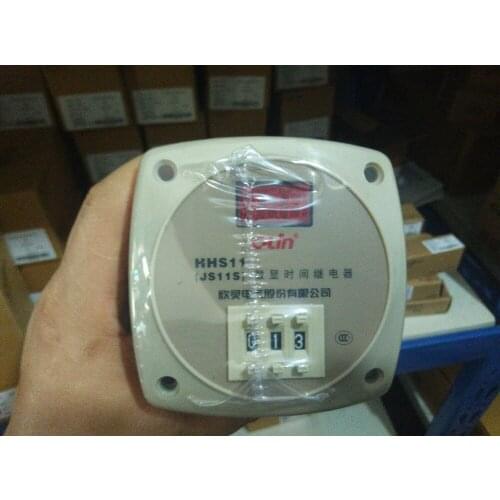 Brand new original authentic C-Lin HHS11 (JS11S) T1 three 99.9S time relay AC380V premium