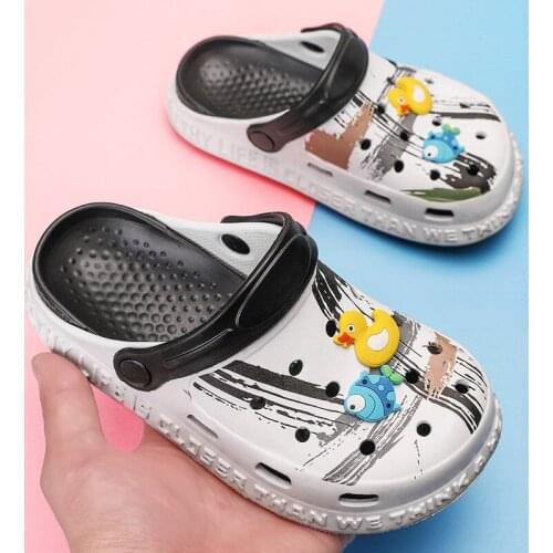 2021 Boys Sandals Girls Summer Shoes Fashion Childrens Beach Sandals Classic Simple Soft Rubber Sole Kids Sandals Open Toes