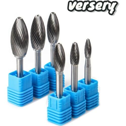 Free shipping H type Head Tungsten Carbide alloy Rotary file Tool Point Burr Die Grinder Abrasive Tool Drill Milling Carving Bit