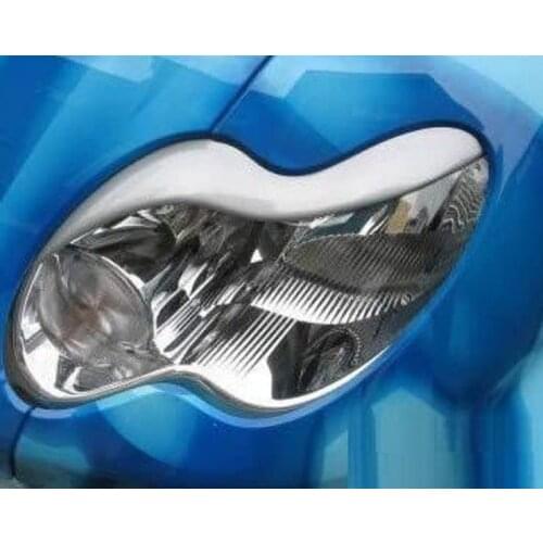 Fiberglass Headlight Eyebrows Eyelids Covers for 2003-2006 Smart Fortwo For2
