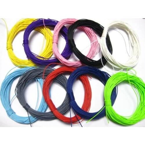 10 Strands Waxed Polyester Twisted Cord String Thread Line 1mm X10Meters