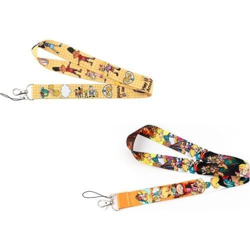 10pcs/lot J2781 Kawaii Lanyard Phone Strap Fabric Holder Necklace Accessory For Key Neck Straps ID Badge Holders Webbing Ribbon