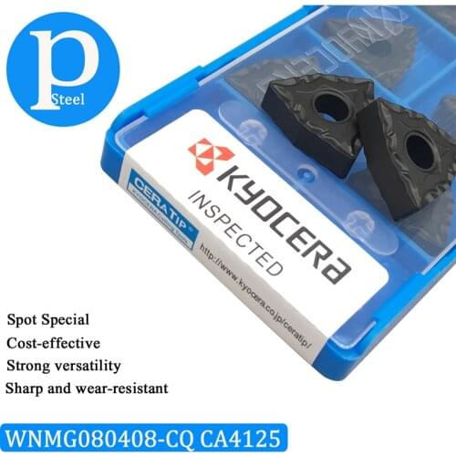 10PCS WNMG080408 CQ CA4125 Tungsten Steel Blade High Quality WNMG 080408 CNC Lathe Cutting Blade Cemented Carbide Turning Insert