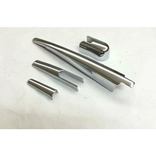 FIT FOR Mitsubishi OUTLANDER 2013-2016 ABS CHROME REAR WINDOW WIPER ARM BLADE COVER TRIM Car Styling Accessories