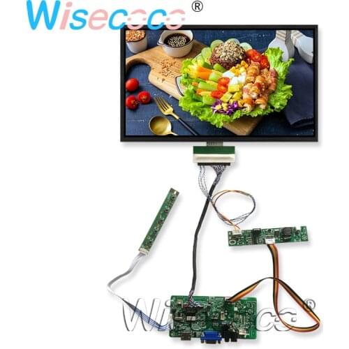 Wisecoco 15.6 Inch High Brightness Display Up to 1200 Nits Wide Temperature FHD 1920*1080 LCD Screen LVDS VGA DC Driver Board