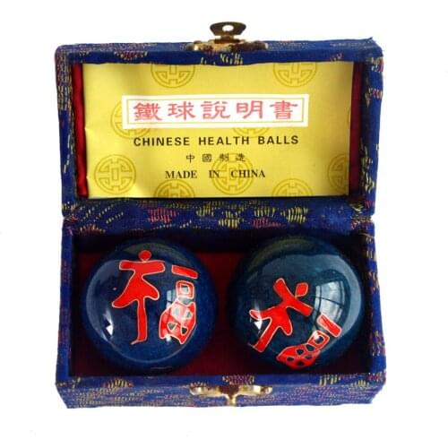 Feng Shui Baoding Chinese Health Exercise Stress Relief Balls 4.8cm F1108