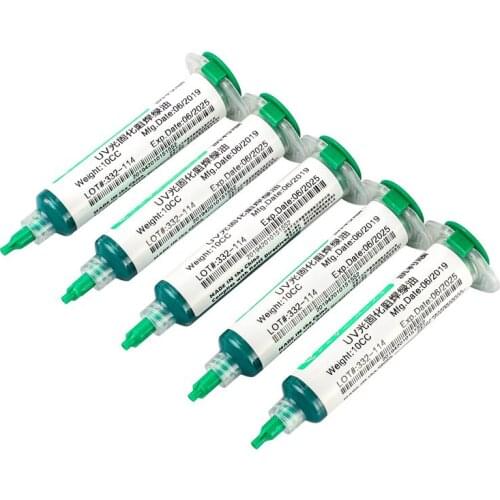 KELLYSHUN UV Curing Solder Green Oil UV Green Oil Air-dried Green Oil Circuit Board Protective Paint