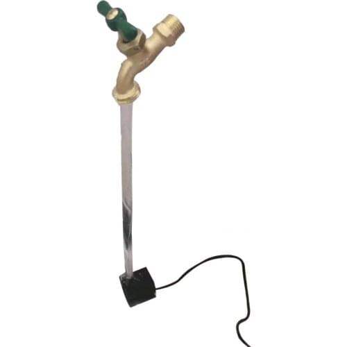 Metal Elegant Invisible Faucet Floating Water Fountain Kits Portable Floating Tap Fountain Flowing Naturally for Garden