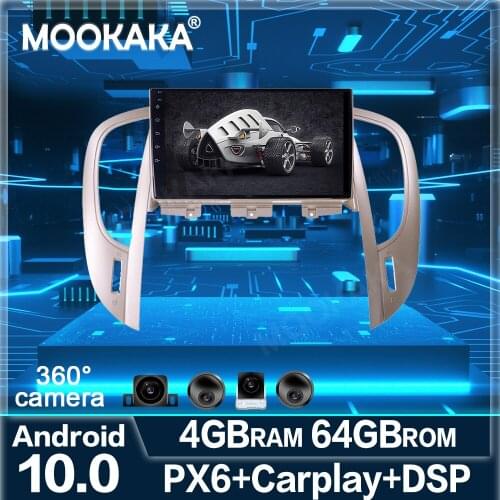 360Camera Android 4G 64GB Multimedia player For Buick Regal 2009-2013 Car DVD radio audio stereo GPS navigation head Auto unit