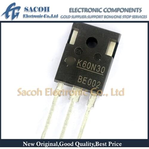 Free Shipping 10Pcs AOK60N30 AOK60N30L K60N30 60N30 TO-247 60A 300V N-Channel MOSFET