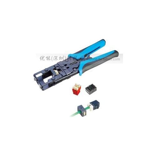 180 degree Fly Bird CommScope AMP network module wire pliers 9-1375055-2 six types of shielding crimping tool knife