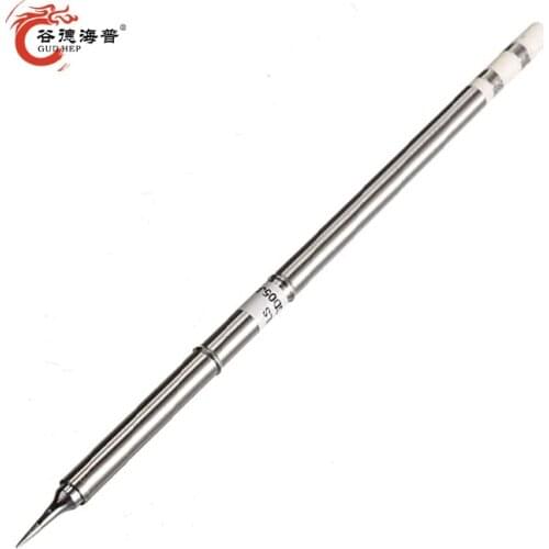 Gudhep T12 Soldering Tips T15 ILS Conical Soldering Tip, Slim, R 0.15 x 13.5MM