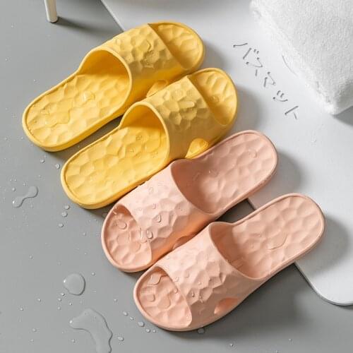 Summer Slippers Shower Pool Women Shoes EVA Light Comfortable Non-Slip Slides Female Men Slippers Indoor Bathroom Beach Slippers