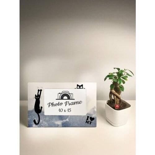 Modern Wooden Decor Printed 10 X15 Wood Photo frame фоторамка коллаж Photo frame