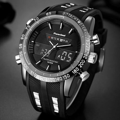 Sport Watch Men Readeel Clock Male LED Digital Quartz Wrist Watches Mens Top Brand Luxury Digital-watch Relogio Masculino