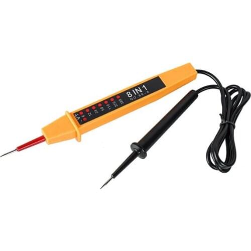8 In 1 6-380V Voltage Tester Pen Polarity Current Tester Voltage AC/DC Tool LB88