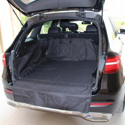 Universal Car Boot Mat Waterproof And Dirty Resistant Pet Cushion 600D Oxford Cloth Pad Trunk Storage Bag Organizer For SUV