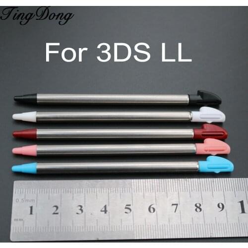 TingDong Retractable Metal Stylus Touch Screen Pen for 3DS XL LL