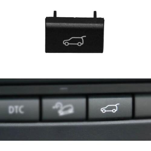 Tail Cap Switch Tailgate Rear Trunk Switch Button Trim Cover for BMW X5 X6 E70 E71 E72 2007-2014 Car Interior Accessories