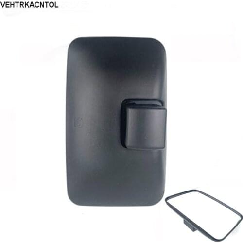 VEHTRKACNTOL 33x20cm Heavy Truck Side Mirror Rearview Blind Spot Mirror Front Wheel Mirror