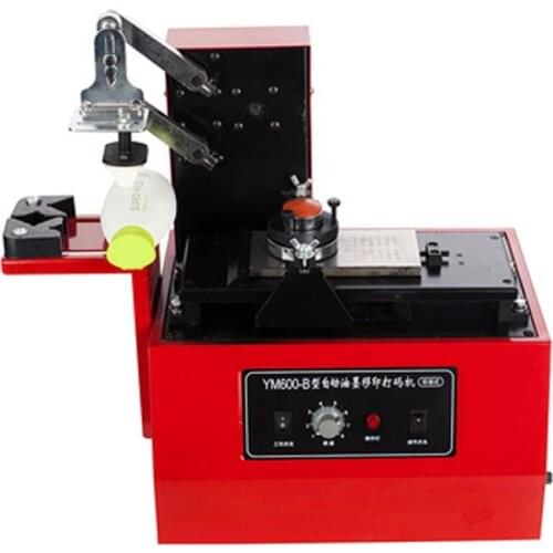 2021 Desktop Electric Pad Printer Round Pad Printing Machine Environmental Protection Type Ink Printer Heat Printing Machine