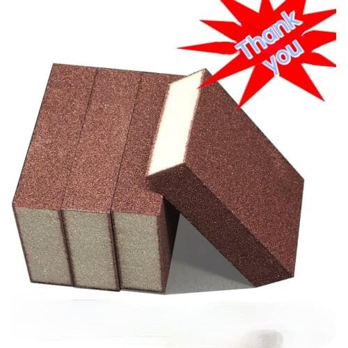 5pcs Nano Emery Sponge Scrub Pot Scrub Pot Remove Rust Pot Scrub Sponge Block Magic Magic Wipe household items 10x7x1.2cm