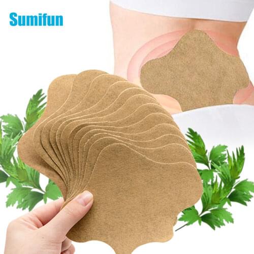 Sumifun 6pcs Lumbar Spine Pain Relief Patch Wormwood Extract Plaster Knee Arthritis Cervical Joint Aches Herbal Stickers