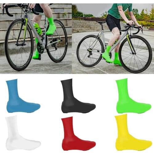 60%HOTWaterproof Warm Silicone Cycling Lock Shoes Covers Bicycle Overshoes Protector