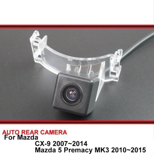 For Mazda 5 Mazda5 Premacy CX-9 Night Vision Rear View Camera Reversing Camera Car Back up Camera HD CCD Vehicle Camera