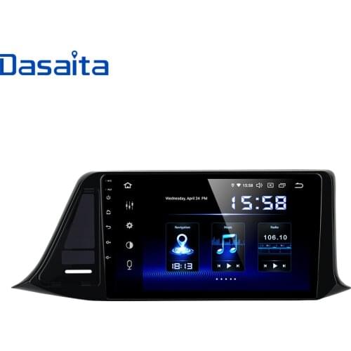 Dasaita 9" IPS Car Android 10.0 Multimedia Player for Toyota C-HR CHR RHD GPS 2016 2017 2018 Navigation BT5.0 1080P Video