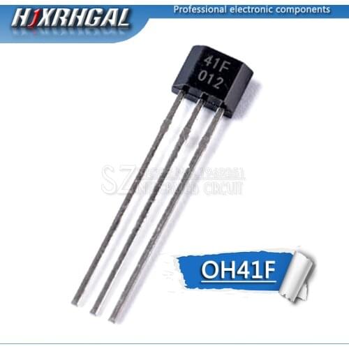 10PCS 41F TO-92S 0H41 SH41 SS41F TO-92 S41 Bipolar Hall Element Sensor Motor Electric Car Motor Hall Sensor HJXRHGAL